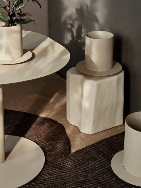 ferm LIVING Indoor-gardening^Blumentopf Auran, mittel, Kaschmir