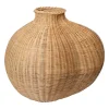 ferm LIVING Indoor-gardening | Vasen^Bola Bodenvase, geflochten, Naturrattan