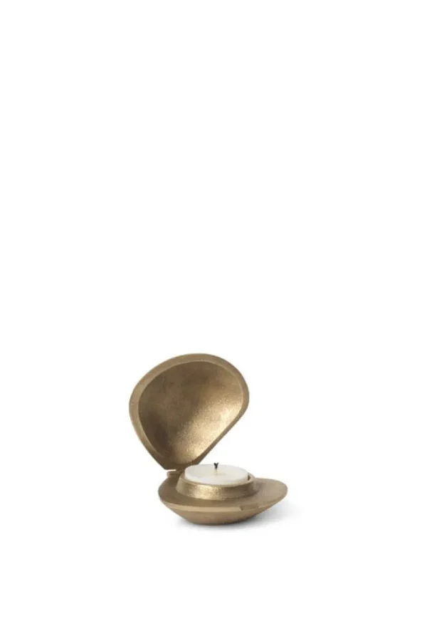 Paustian Kerzen Und Kerzenhalter-ferm LIVING Clam Kerzenhalter, Messing