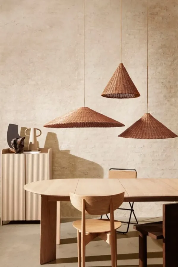 Artemide Deckenleuchten-ferm LIVING Dou Lampenschirm, 45 cm, Natur