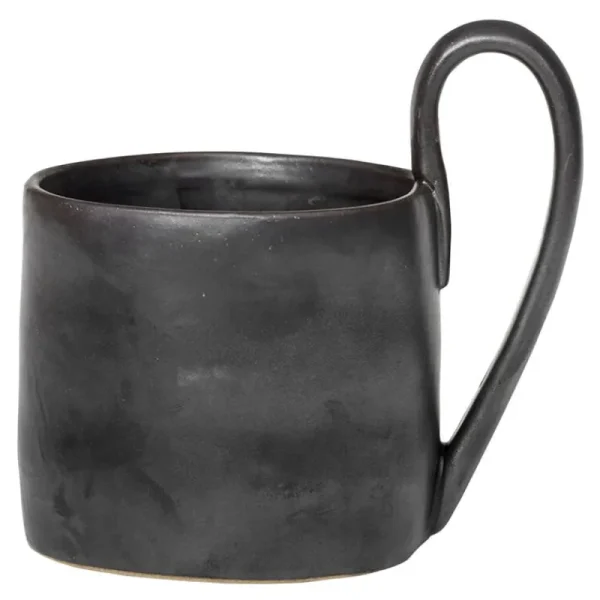 ferm LIVING Geschirr^Flow Becher, Schwarz