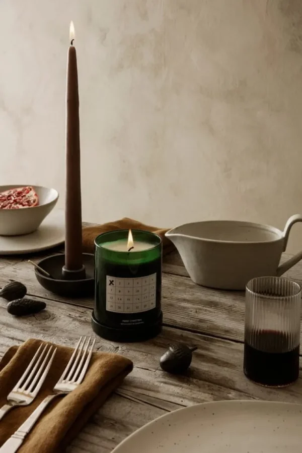 ferm LIVING Geschirr^Flow Sauciere, Cremeweiß Gesprenkelt