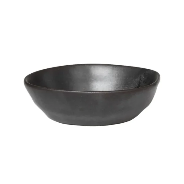 ferm LIVING Geschirr^Flow Schüssel, klein, schwarz