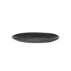 ferm LIVING Geschirr^Flow Teller, klein, schwarz
