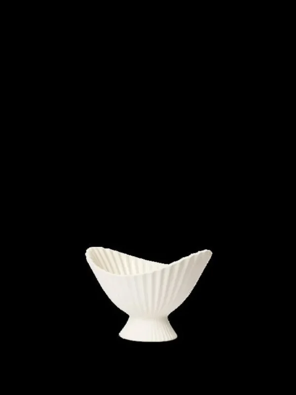 ferm LIVING Geschirr | Dekorationsgegenstände^Fountain Schale, 19 cm, Cremeweiß