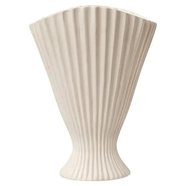 Audo Copenhagen Vasen-ferm LIVING Fountain Vase, Cremeweiß