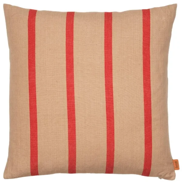 ferm LIVING Kissen^Grand Kissen, 50 x 50 cm, Kamelbraun - Rot