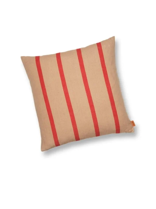 ferm LIVING Kissen^Grand Kissen, 50 x 50 cm, Kamelbraun - Rot