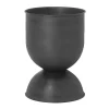 ferm LIVING Garten^Hourglass Topf, S, schwarz