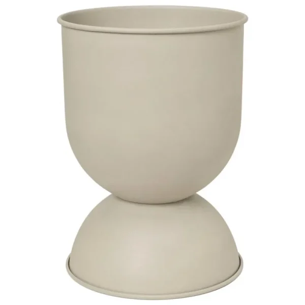 ferm LIVING Garten^Hourglass Topf, L, Kaschmir