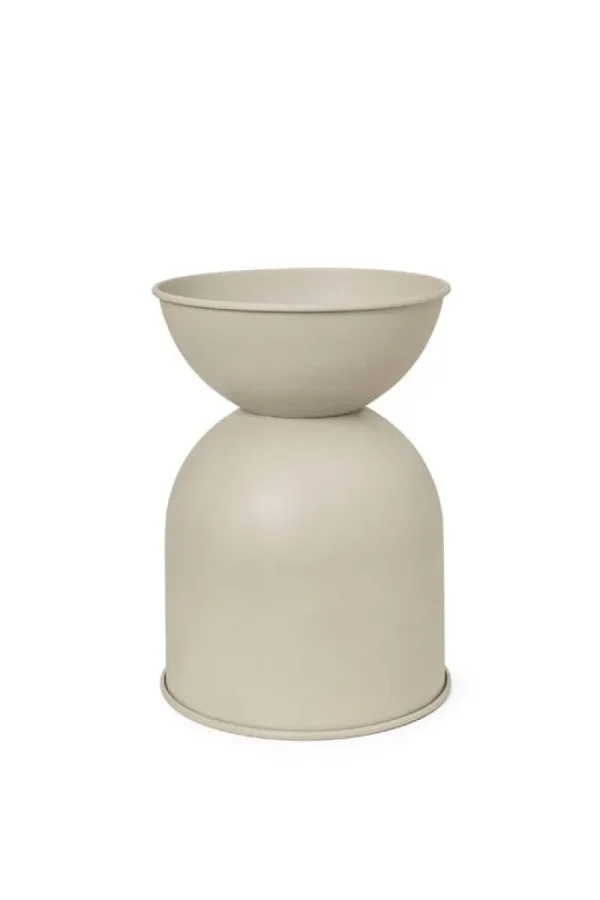 ferm LIVING Garten^Hourglass Topf, L, Kaschmir