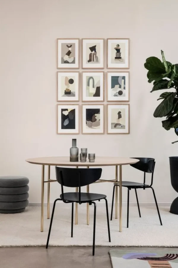 ferm LIVING Karaffen Und Krüge^Karaffe Ripple, rauchgrau