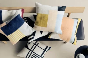 ferm LIVING Kissen^Kelim Kissen, Squares