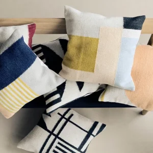 ferm LIVING Kissen^Kelim Kissen, Squares