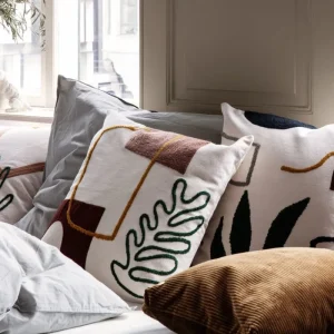 ferm LIVING Kissen^Kissen Mirage, Leaf