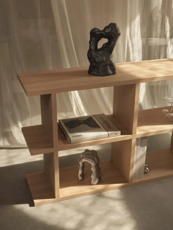 HAY Regale-ferm LIVING Kona Bücherregal 2x2, Eiche natur