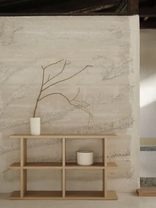 HAY Regale-ferm LIVING Kona Bücherregal 2x2, Eiche natur