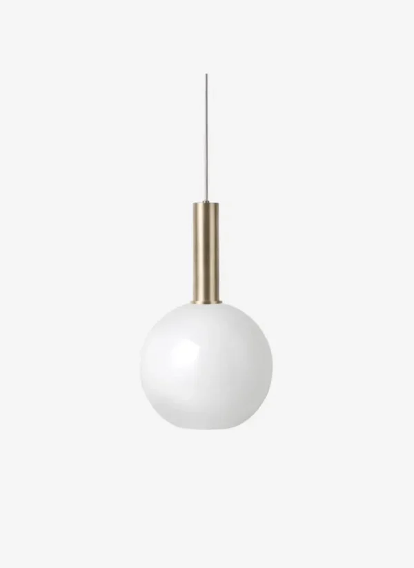 HAY Deckenleuchten-ferm LIVING Lampenfassung Socket Pendant High, Messing