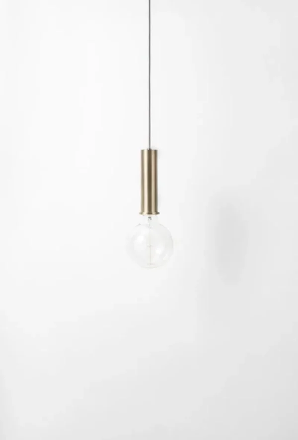 HAY Deckenleuchten-ferm LIVING Lampenfassung Socket Pendant High, Messing