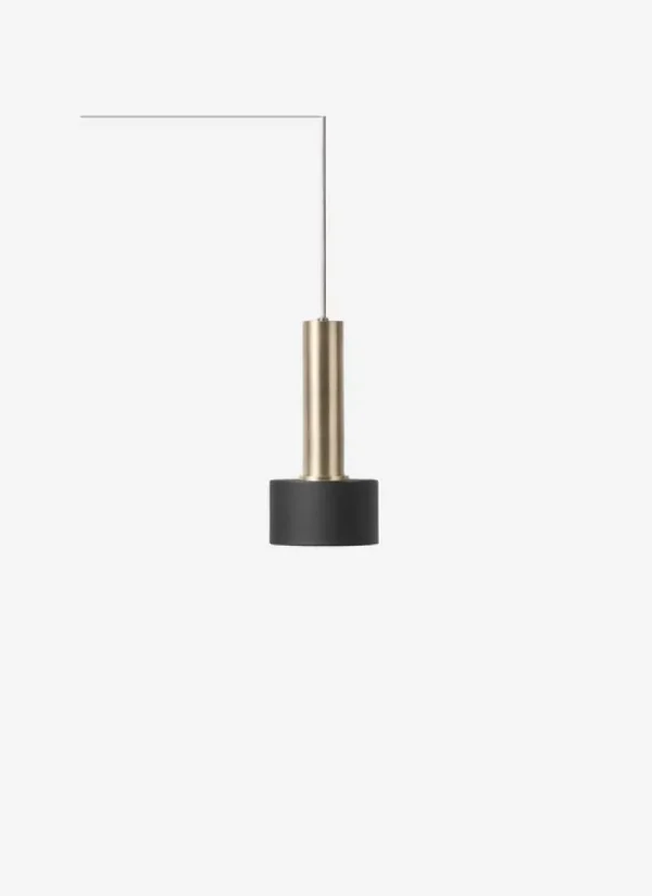 HAY Deckenleuchten-ferm LIVING Lampenfassung Socket Pendant High, Messing