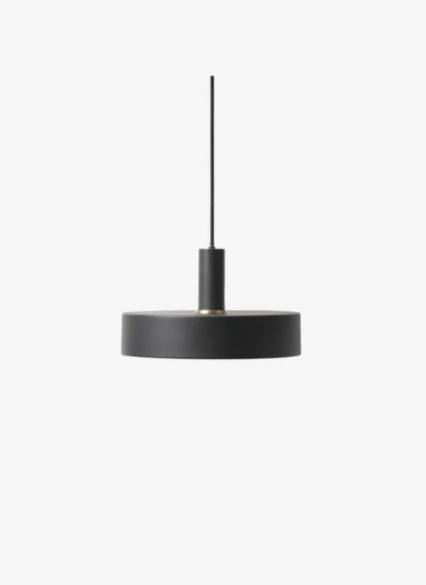 ferm LIVING Deckenleuchten-Lampenschirm Record, schwarz