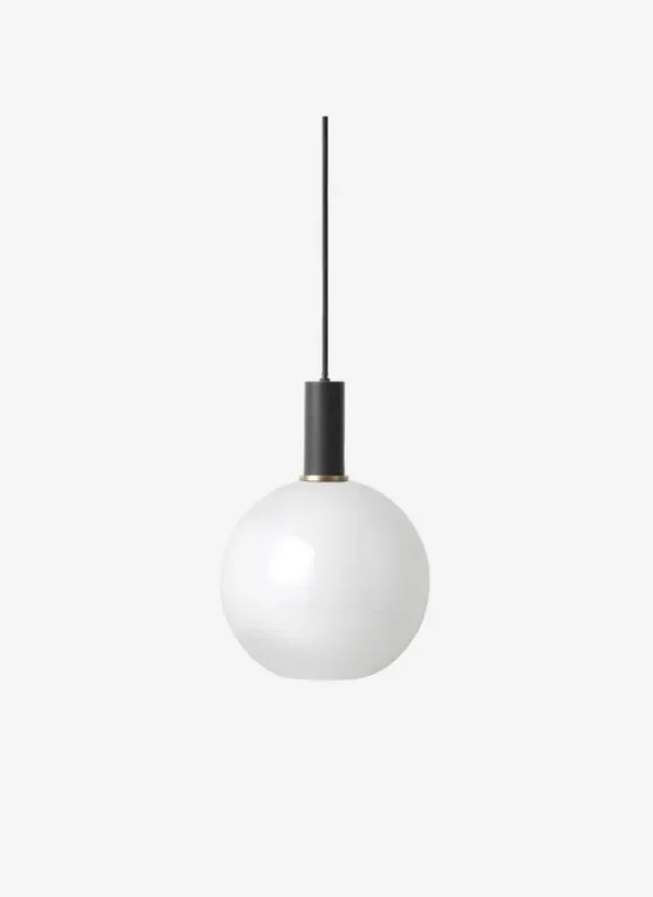 ferm LIVING Deckenleuchten-Lampenschirm Opal, Kugel