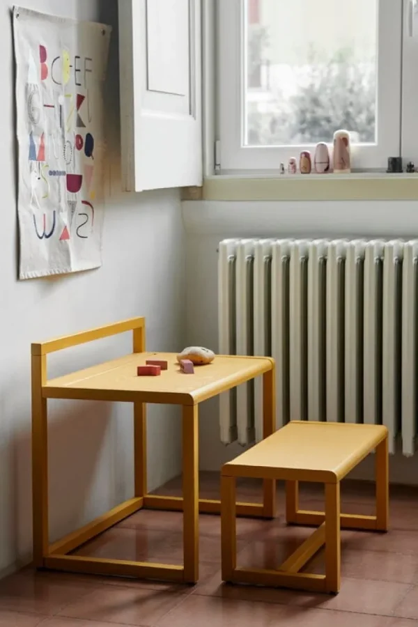 Kinder ferm LIVING Möbel Für Das Kinderzimmer^Little Architect Bank, Gelb