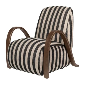 Hem Sitzgelegenheiten-ferm LIVING Loungesessel Buur, Louisiana Sand - schwarz