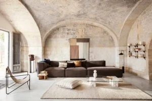ferm LIVING Terrassenmöbel | Sitzgelegenheiten^Loungesessel Desert, Schwarz – einfarbig