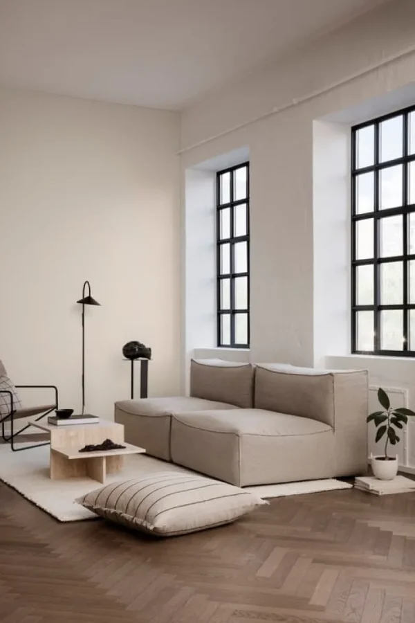 ferm LIVING Terrassenmöbel | Sitzgelegenheiten^Loungesessel Desert, Schwarz – einfarbig
