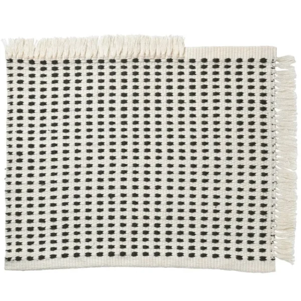 ferm LIVING Outdoor-textilien^Matte Way, 50 x 70, cremeweiß - dunkelblau