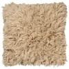 ferm LIVING Kissen^Meadow Hochflor-Kissen, Heller Sand