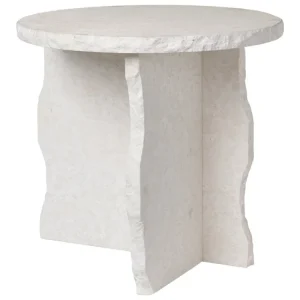 OX Denmarq Tische-ferm LIVING Mineral Sculptural Beistelltisch, Bianco Curia Marmor