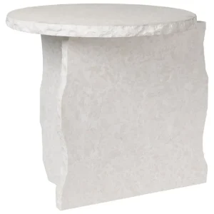 OX Denmarq Tische-ferm LIVING Mineral Sculptural Beistelltisch, Bianco Curia Marmor