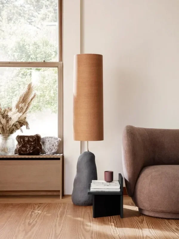 HAY Tische | Sitzgelegenheiten-ferm LIVING Oblique Hocker, schwarz gebeizte Esche