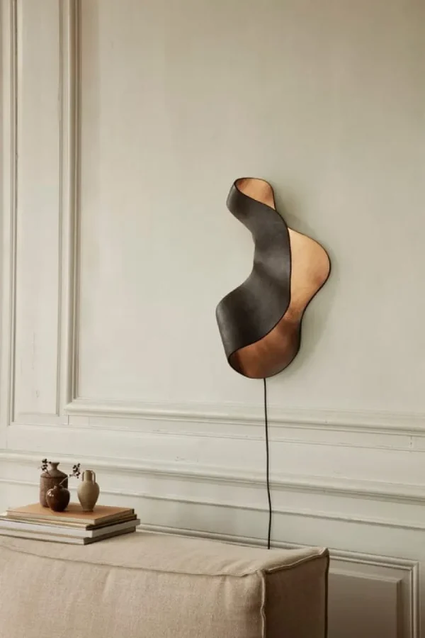 ferm LIVING Wandleuchten-Oyster Wandleuchte, Schwarz