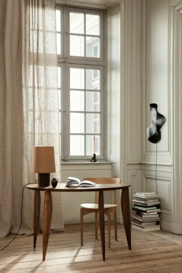 ferm LIVING Wandleuchten-Oyster Wandleuchte, Schwarz