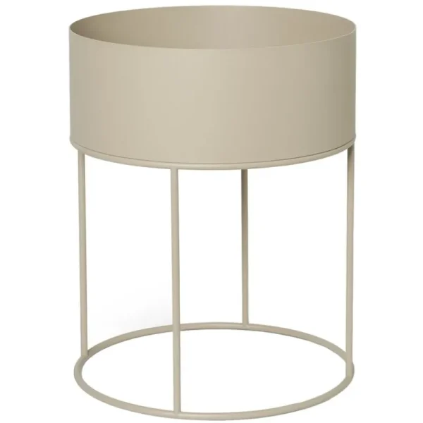 ferm LIVING Garten^Pflanzkasten, rund, Kaschmir