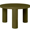 ferm LIVING Tische-Post Couchtisch, 65 cm, Olivgrün