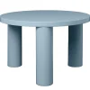 ferm LIVING Tische-Post Couchtisch, 65 cm, Eisblau
