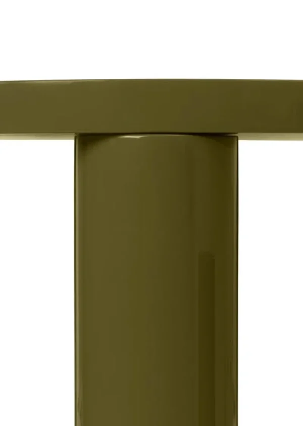 ferm LIVING Tische-Post Couchtisch, 65 cm, Olivgrün