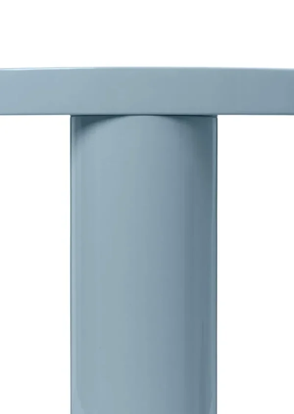 ferm LIVING Tische-Post Couchtisch, 65 cm, Eisblau