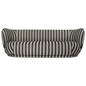 ferm LIVING Sofas Und Liegen-Rico Lounger Sofa, sand - black Louisiana