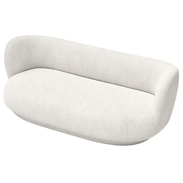 GUBI Sofas Und Liegen-ferm LIVING Rico Lounger Sofa, Bouclé in Off-White