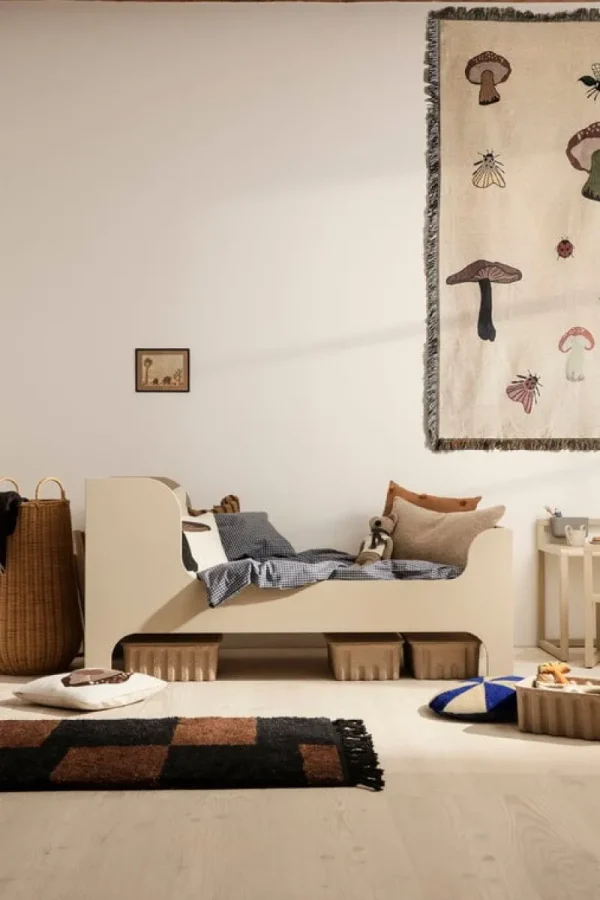 Kinder ferm LIVING Möbel Für Das Kinderzimmer^Sill Kinderbett, Kaschmir