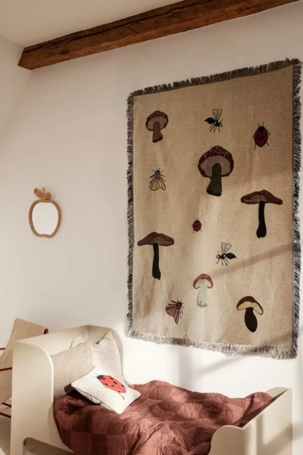 Kinder ferm LIVING Möbel Für Das Kinderzimmer^Sill Kinderbett, Kaschmir