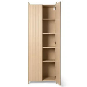 Audo Copenhagen Aufbewahrungsmöbel-ferm LIVING Sill Schrank, hoch, Kaschmir