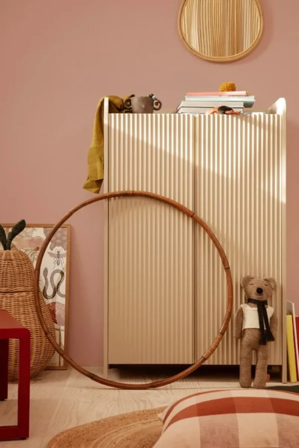 ferm LIVING Aufbewahrungsmöbel-Sill Schrank, niedrig, Kaschmir
