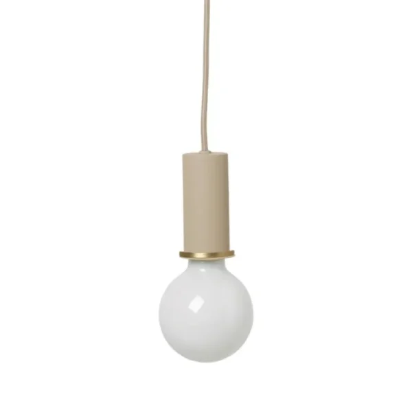 Wu00e4stberg Deckenleuchten-ferm LIVING Socket Pendant Low, Cashmere