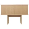 Woud Aufbewahrungsmöbel-ferm LIVING Stilt Sideboard, 1 Tür, Eiche natur